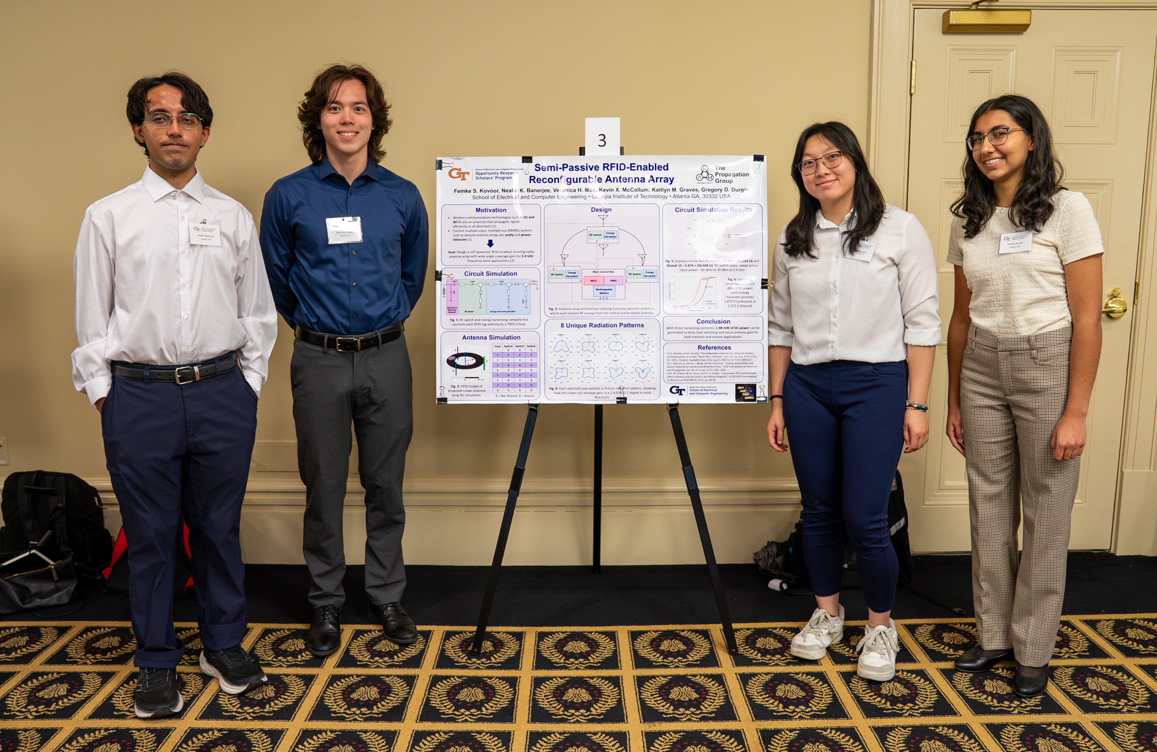 Second place paper award