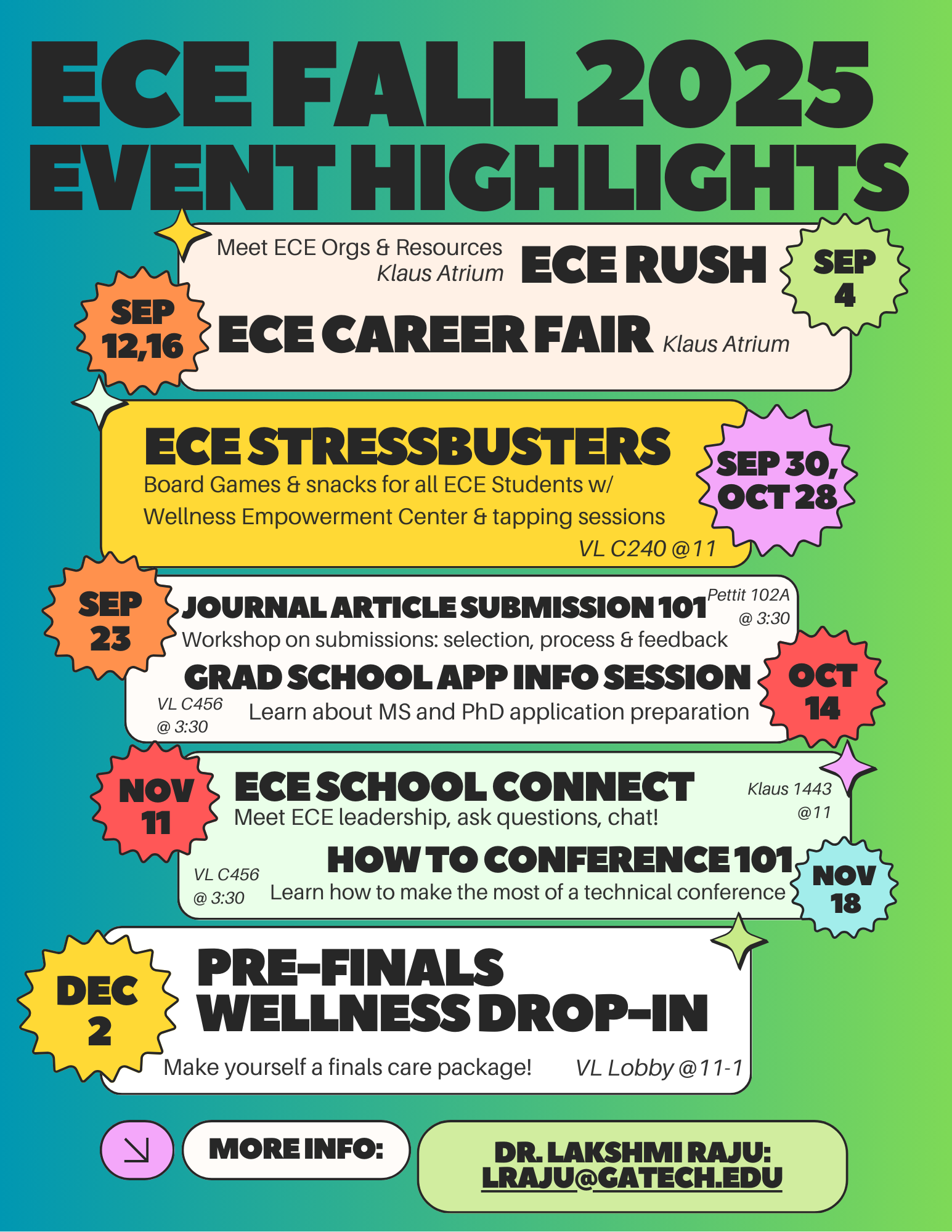 ECE Wellness Event Highlights