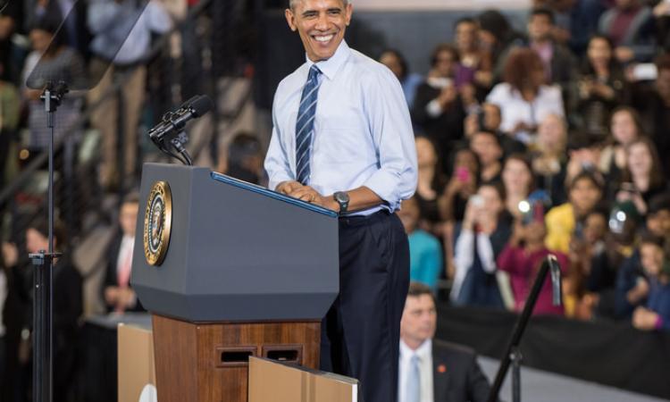 President Barack Obama Speaks at Georgia Tech