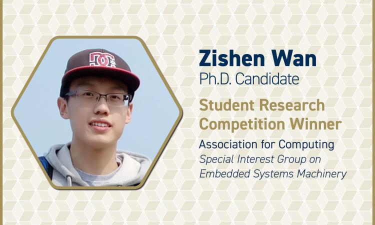 ECE Ph.D. candidate Zishen Wan