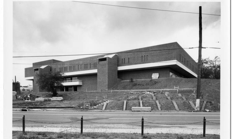 Original Fred B. Wenn Student Center, 1970.