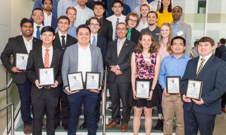 ECE Undergraduate Student Award Winners - 2019 Roger P. Webb Awards Program