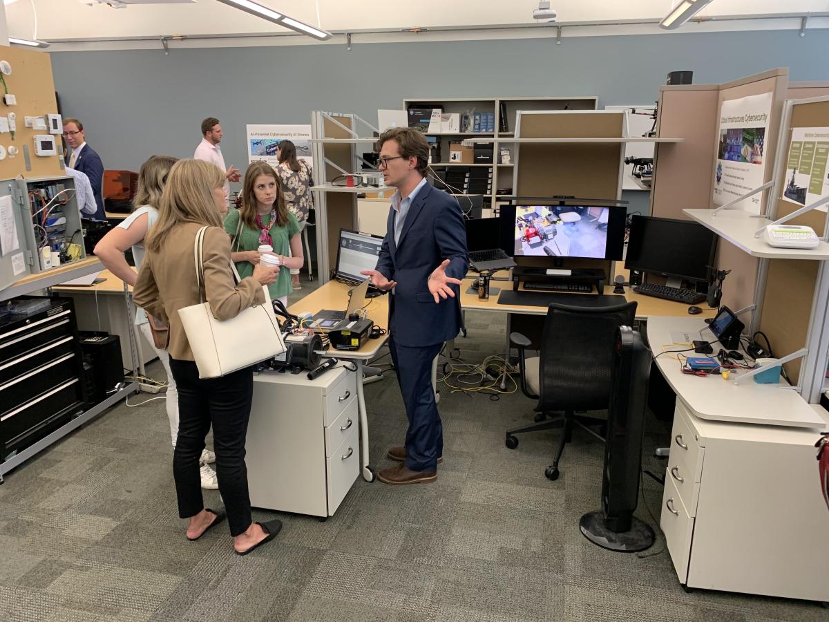 Congressional Staffers visit Georgia Tech.