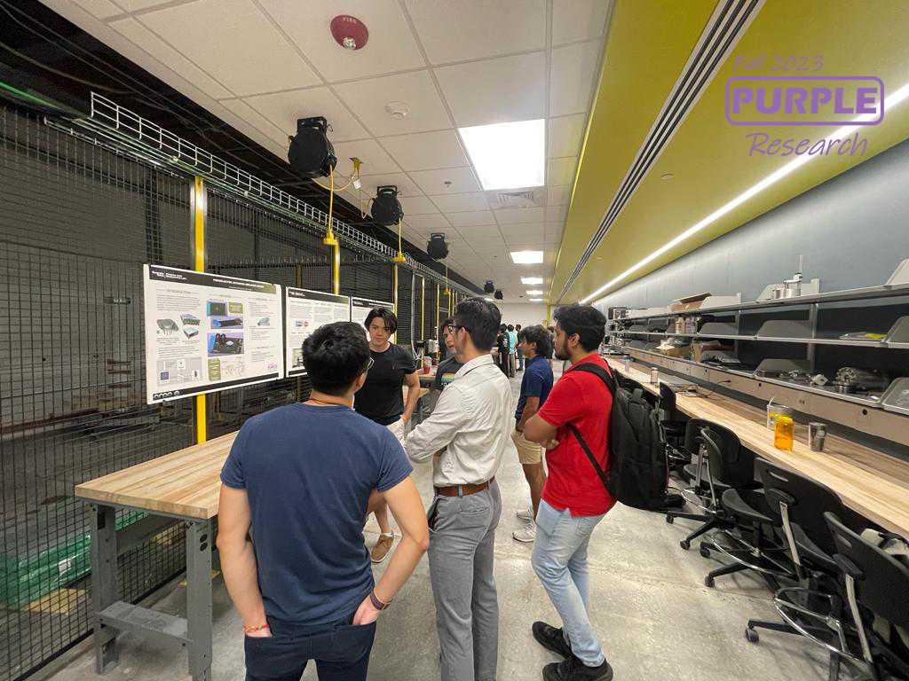 Plasma and Dielectrics Lab PURPLE poster session 1