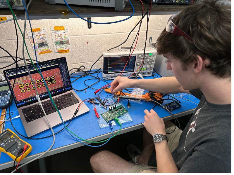 An open-source inverter that is more accessible than options currently available, with all aspects of its design developed by our team for this application