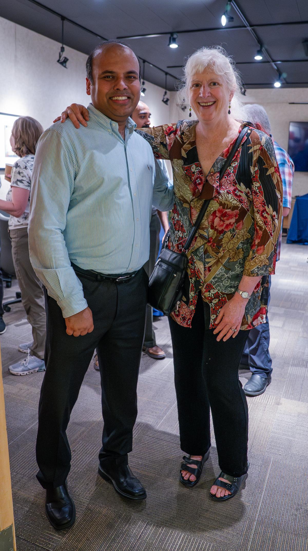 Arijit Raychowdhury and Mary Ann Weitnauer