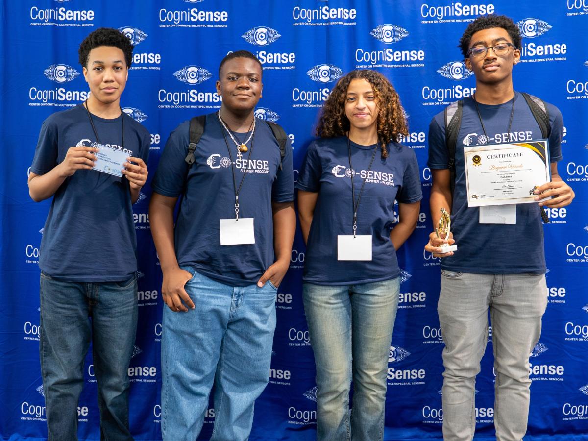 Student Campers on Receiving their awards on Presentation Day.