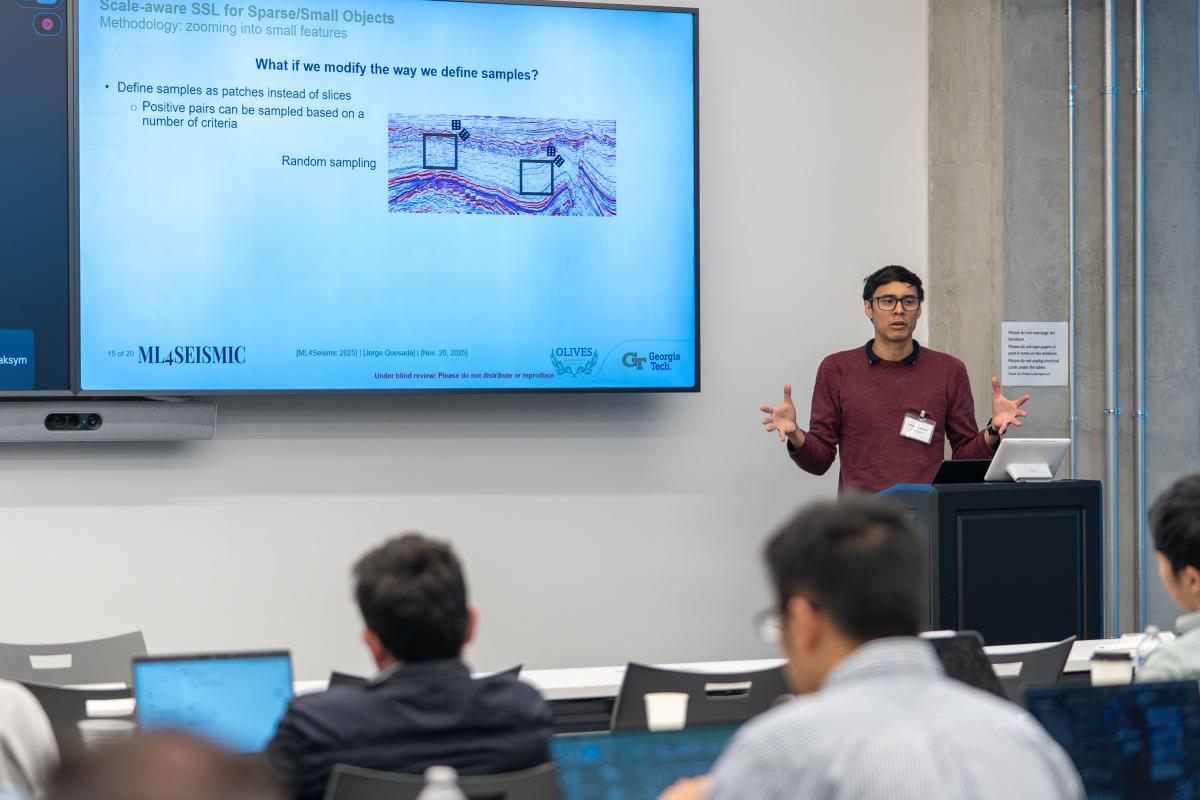 Ph.D. student Jorge Quesada 