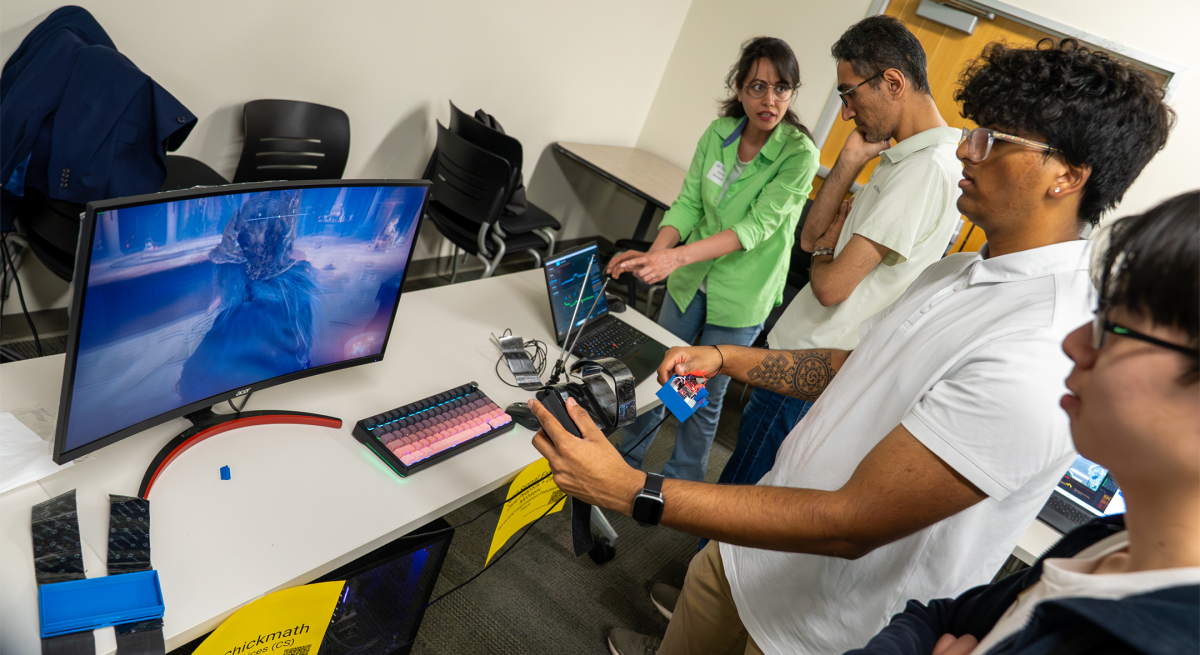 Aditya Chickmath demonstrates OmniBlade
