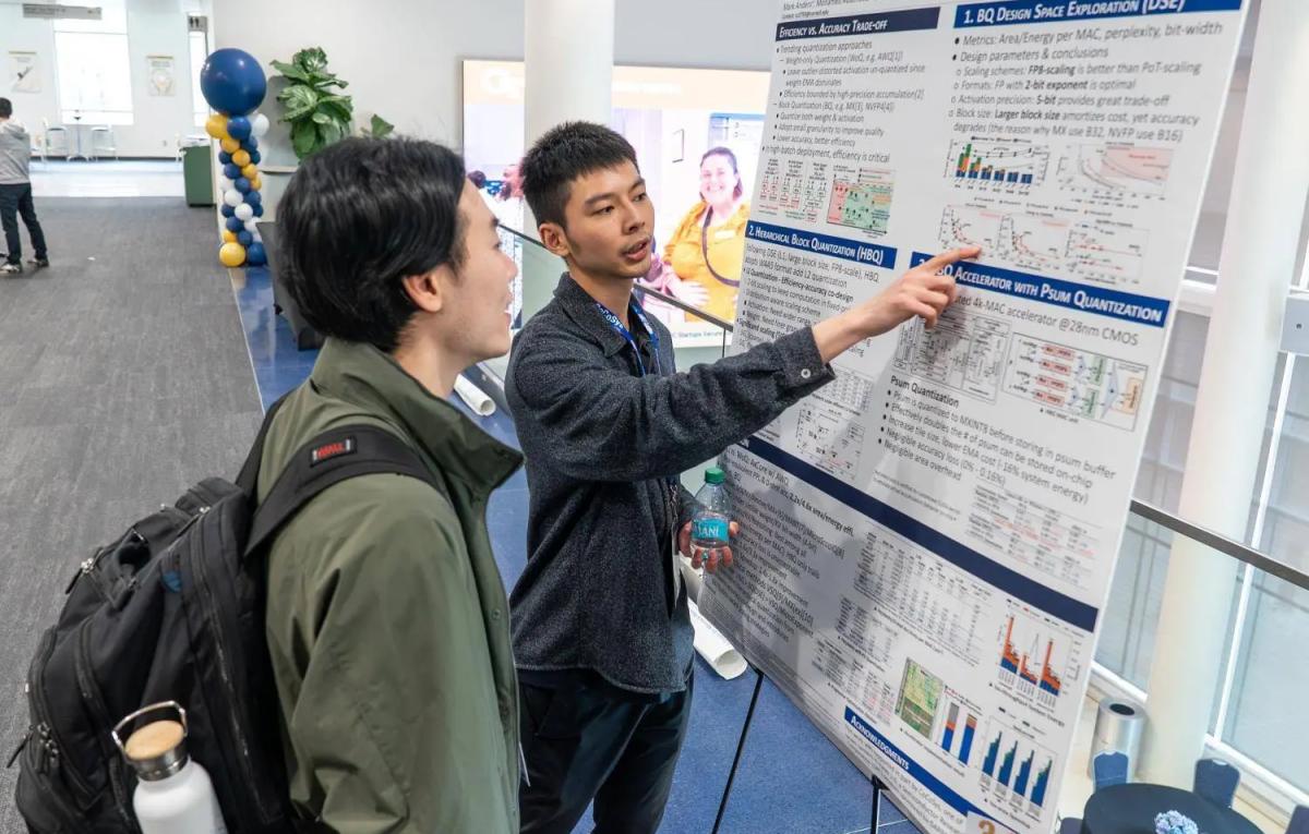 Cocosys Students showing off poster