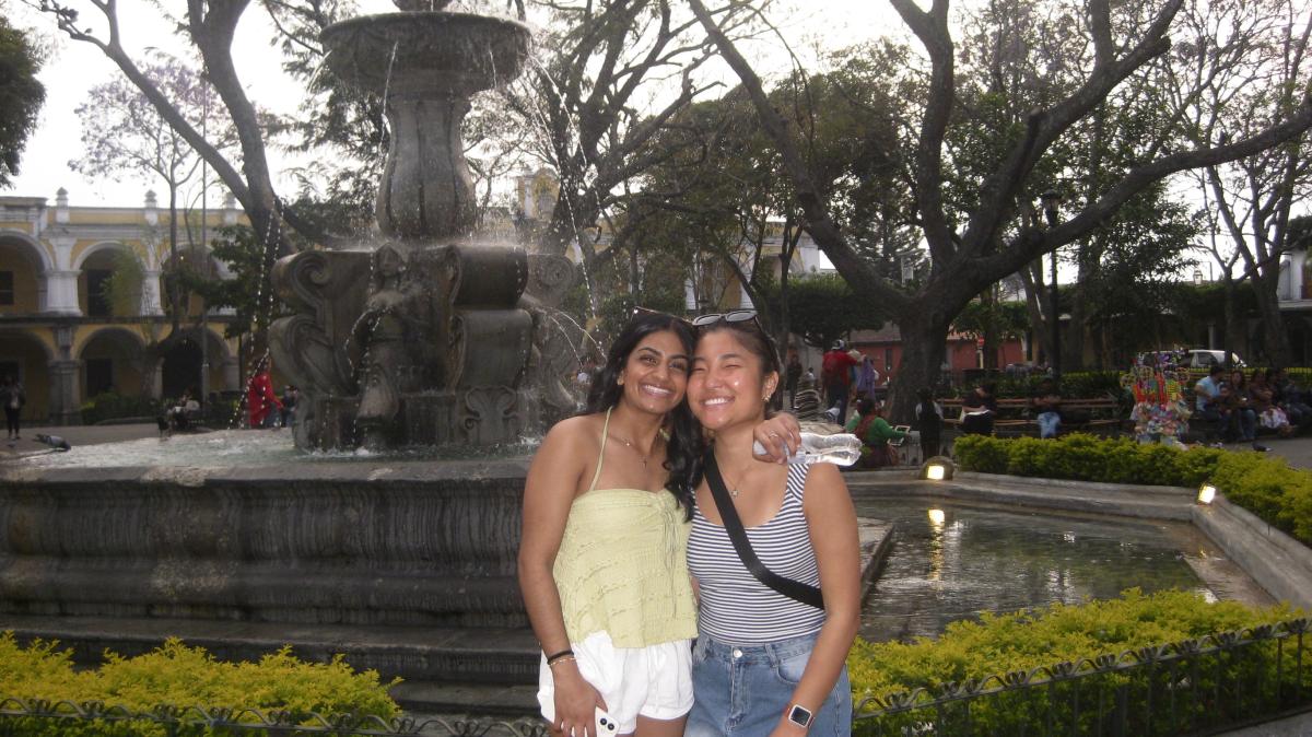 Tania Binu and Rachel Ha