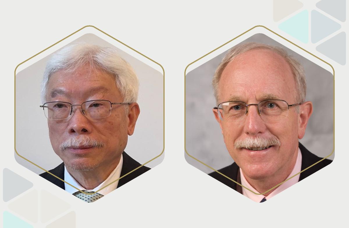 headshots of Juang and McClellan