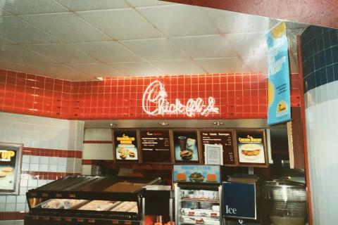 Original Chick-fil-A food court location