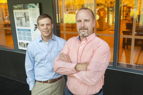 Alan Doolittle with student Brooks Tellekamp