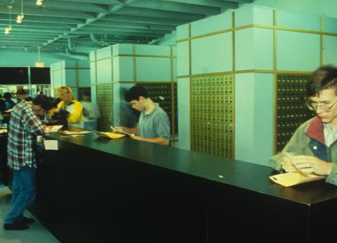 Georgia Tech Post Office circa 1980.