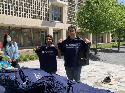 Students at Pre-Finals Student Wellness Drop-In 