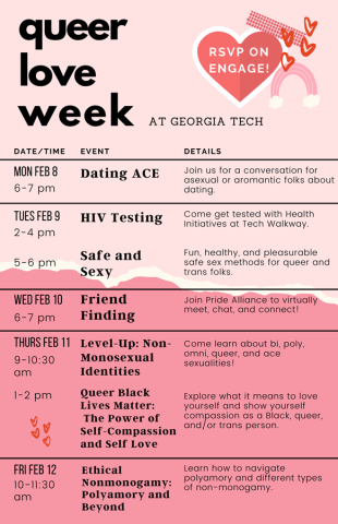 queer love week flyer