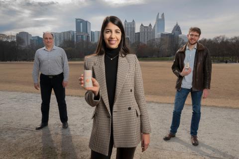 ATHENA Lab Members in the Backdrop of Atlanta's Skyline ATHENA Lab Members in the Backdrop of Atlanta's Skyline