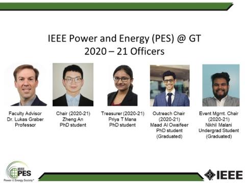 IEEE Power and Energy (PES) @ GT 2020-21 Officers