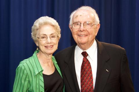 Floyd Franklin Blair with wife Sharon