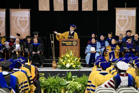 Ph.D. Commencement, Spring 2018