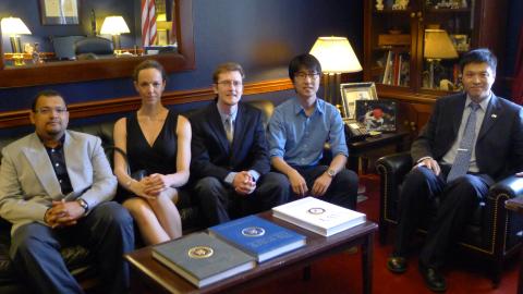 Group photo at Rep. Phil Gingrey's office Group photo at Rep. Phil Gingrey's office