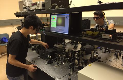 Measuring metamaterial waveguide