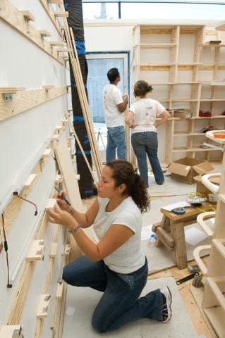 Solar Decathlon 2007 - construction Solar Decathlon 2007 - construction