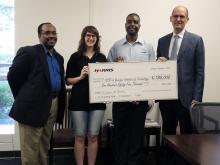 Harris Corporation Presents Check to IEEE Student Branch
