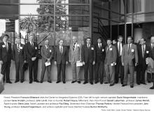 Jim Meindl - Francois Mitterrand visit at Stanford