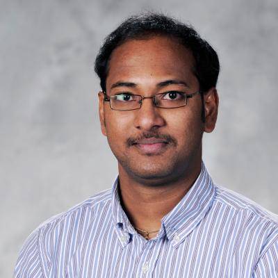 A picture of Anil Babu Poda smiling