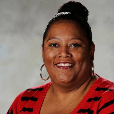 A picture of Sharon J Pugh smiling